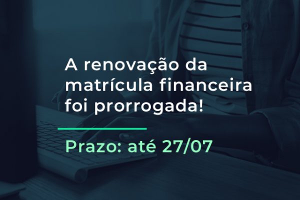 Florence amplia prazo para rematrícula financeira até dia 27 de julho