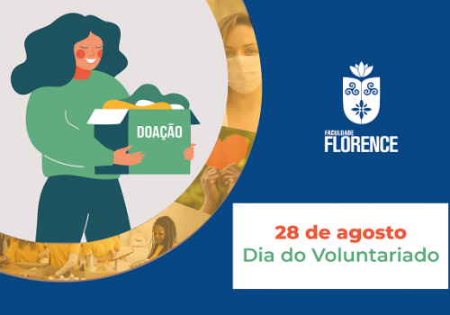 Florence enaltece trabalhadores voluntários neste Dia do Voluntariado