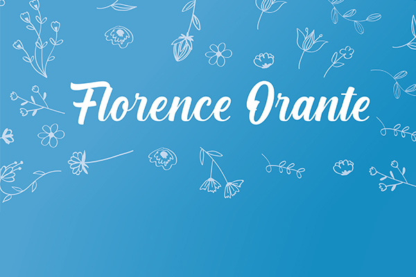 Florence Orante reflete os tempos difíceis com esperança e resiliência
