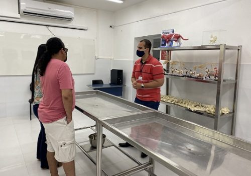 Alunos visitam laboratórios do curso de Medicina Veterinária da Florence