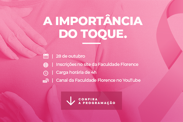 Outubro Rosa: “A importância do toque” é tema de live do curso de Farmácia