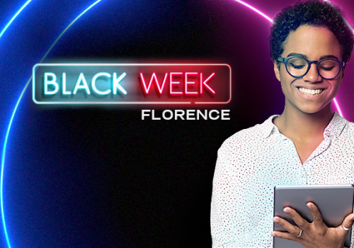 Black Week Florence: oportunidades imperdíveis de negociações para discentes