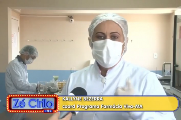 Coordenadora do curso de Farmácia da Faculdade Florence concede entrevista à TV Guará