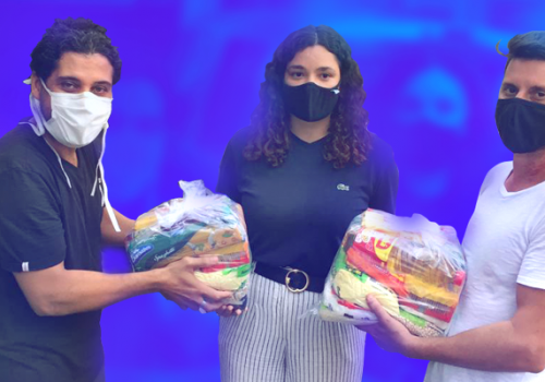 Florence apoia setor cultural maranhense com doações de cestas básicas