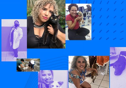 Estudante de Medicina Veterinária resgata animais abandonados em tempos de pandemia