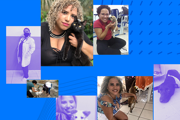 Estudante de Medicina Veterinária resgata animais abandonados em tempos de pandemia