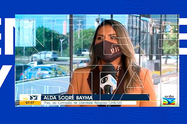 Professora do curso de Direito participa do programa Bom dia Mirante, da TV Mirante