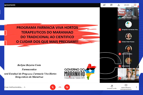 Coordenadora de Farmácia da Florence participa do 1º Simpósio de Farmácias Vivas do Brasil