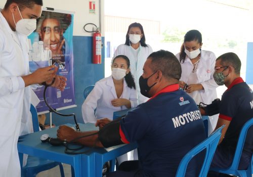 Florence promove ação de saúde no Grupo Mateus em atenção ao dia do motorista