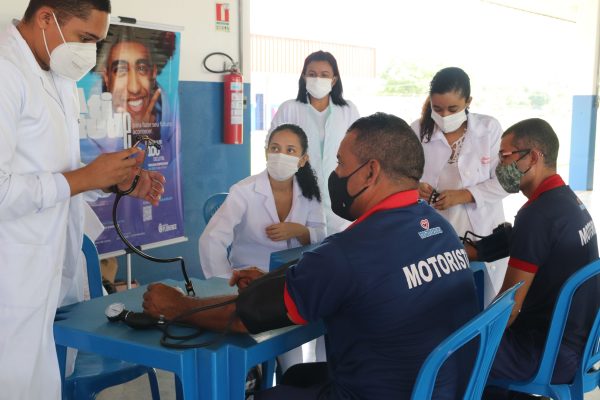 Florence promove ação de saúde no Grupo Mateus em atenção ao dia do motorista