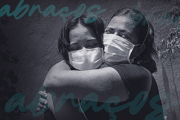 Não deixe a saudade ocupar o seu lugar! Proteja-se contra a Covid-19!