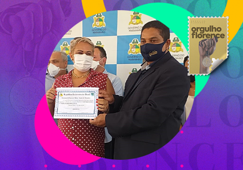 Professora da Florence é homenageada com o título de cidadã Itapecuruense