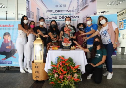 Florence realiza doação de alimentos ao Santuário Nossa Senhora da Conceição 