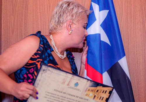 Professora da Florence é homenageada com o título de cidadã ludovicense