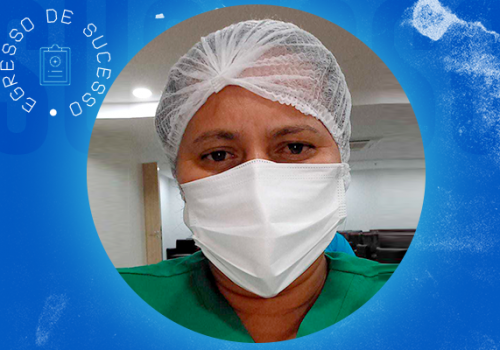 Egressa do Instituto Florence atua na área de Covid-19 da Maternidade Marly Sarney