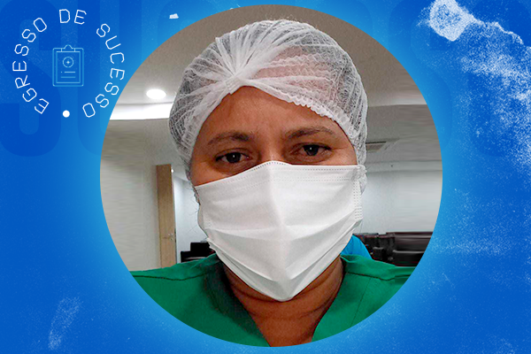 Egressa do Instituto Florence atua na área de Covid-19 da Maternidade Marly Sarney