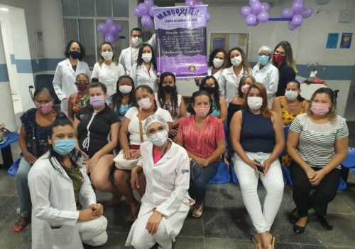 Curso de Enfermagem promove ação voltada para o “Março Lilás” na Clínica-Escola da Faculdade Florence