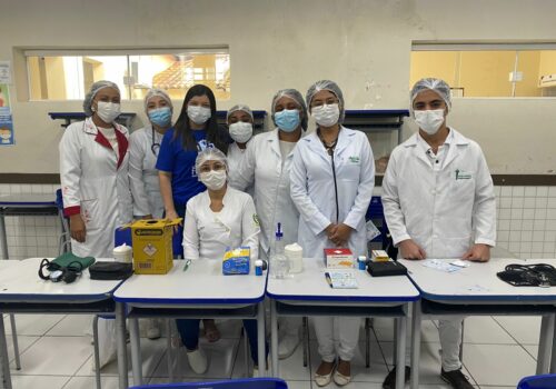 Cursos da Florence participam de ação social no Santuário Nossa Senhora da Conceição