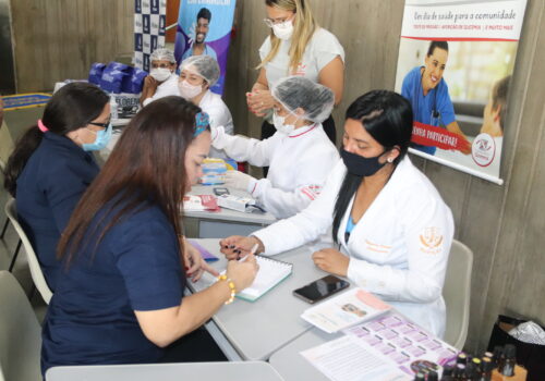 Curso Técnico em Enfermagem do Florence realiza ação de saúde no Ministério da Economia