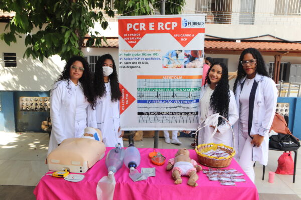 Curso técnico do Instituto Florence promove seminário sobre Suporte Básico de Vida