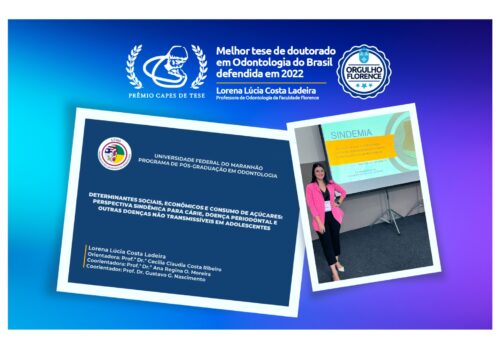 Triunfo Acadêmico: Professora da Faculdade Florence Recebe o Prêmio de Melhor Tese de Doutorado em Odontologia do Brasil