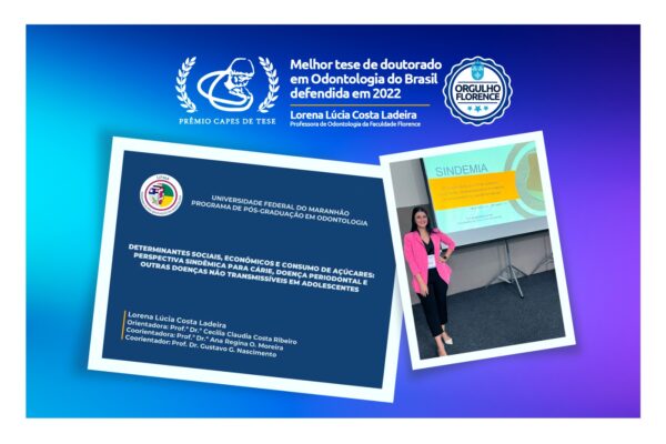 Triunfo Acadêmico: Professora da Faculdade Florence Recebe o Prêmio de Melhor Tese de Doutorado em Odontologia do Brasil