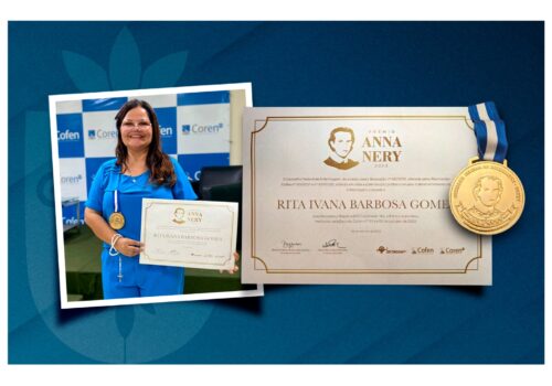 Homenagem à Excelência: Dra. Rita Ivana Recebe o Prêmio Anna Nery e Inspira a Enfermagem Nacional