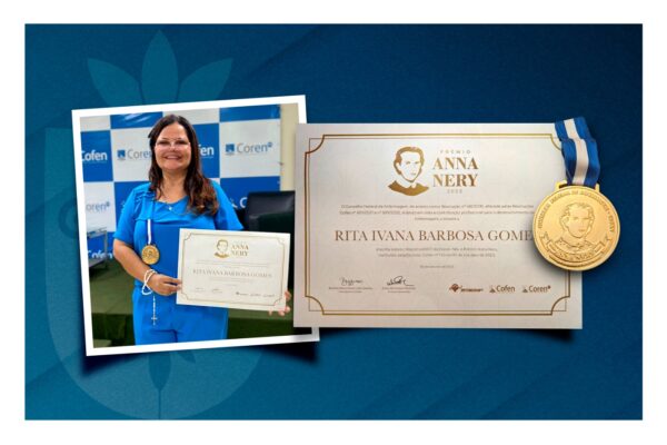 Homenagem à Excelência: Dra. Rita Ivana Recebe o Prêmio Anna Nery e Inspira a Enfermagem Nacional