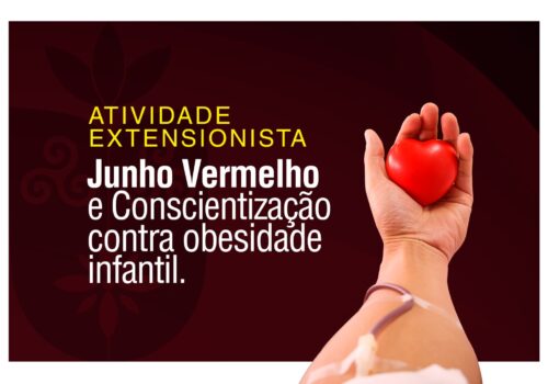 Florence promove ação de extensão no Golden Shopping com foco no Junho Vermelho e combate à obesidade infantil