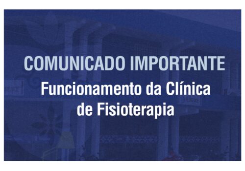 Clínica de Fisioterapia retoma atendimentos na quarta-feira, 6 de agosto