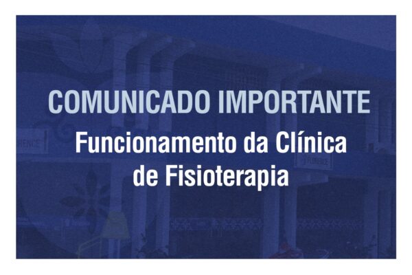 Clínica de Fisioterapia retoma atendimentos na quarta-feira, 6 de agosto