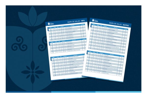 Mapa de sala 2025.2 já disponível