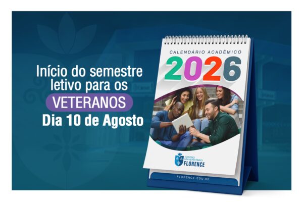 Centro Universitário Florence altera data de início do semestre acadêmico 2026.2 para alunos veteranos
